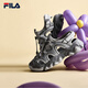 斐樂（FILA）官方貓爪涼鞋女鞋2025夏季新款沙灘鞋涼拖老爹鞋瑪麗珍 法國橡木棕/太空銀-CS 36