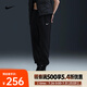 耐克（NIKE）女子寬松versize 風(fēng)加絨直筒褲寬松休閑褲高彈力加絨運(yùn)動(dòng)長(zhǎng)褲 FZ5997-010 L