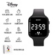 迪士尼新款2025初中生個(gè)性方形電子手表男女同款高中生時(shí)尚純色簡(jiǎn)約腕表 黑色 33mm