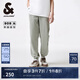 杰克·瓊斯（JACK&JONES）男裝夏膝蓋3D剪裁時(shí)尚簡(jiǎn)約舒適九分褲束腳牛仔褲男褲224232006 E18 豆沙色1 32 175 W32/L32