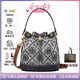 湯麗柏琦（Tory Burch）TORY BURCH【娜扎同款】湯麗柏琦手提包波士頓包女士水桶包斜挎包 皇家海軍藍(lán)：中桶21*21*12