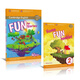 原版進(jìn)口新版fun for starters movers flyers兒童聽(tīng)說(shuō)讀寫(xiě)cambridge english劍橋少兒英語(yǔ)YLE考試教材 Fun For Starters 學(xué)生書(shū)+練習冊