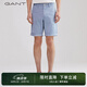 GANT甘特男士美式時(shí)尚休閑直筒舒適通勤短褲|205043 469湖藍(lán) 30