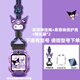 童語適用小天才電話手表Z11/Z10/Z9/Z8/Z8A/Z7S/Z6Pro少年版/Q2A/D3/N5/Q3卡通掛脖表繩套殼硅膠加長 下方有型號庫洛咪紫色掛繩+庫洛咪保護殼+鋼化膜兩張 適用型號：Z8