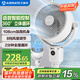 艾美特（AIRMATE）【360°循環(huán)】空氣循環(huán)扇電風(fēng)扇家用大風(fēng)量電扇臺(tái)式落地扇小風(fēng)扇語音智能輕音換氣風(fēng)扇 FA18-SRD161