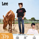 Lee【張凌赫代言】涼涼褲春夏723修身中腰直腳中深藍(lán)輕薄男牛仔褲 中深藍(lán) 32