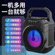 拼搏者 無(wú)線藍(lán)牙音箱大音量戶外小型廣場(chǎng)舞音響便攜迷你手提家用插U盤低音炮帶話筒 升級(jí)版