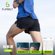 Flipbelt 飛比特空氣褲Pro男士腰包短褲透氣跑步運(yùn)動(dòng)褲5英寸 經(jīng)典黑 L 