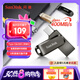 閃迪（SanDisk）128GB Type-C USB3.2 手機U盤 DDC4深空灰 讀速400MB/s 自動備份 雙接口優(yōu)盤 手機筆記本電腦通用