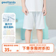 歌瑞家（greatfamily）兒童背心家居服2024夏季新款中大童裝睡衣內(nèi)衣莫代爾A類樂友 男款【五分褲】藍(lán)色 100 【3-4歲】 100【3-4歲】