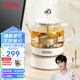 膳魔師（THERMOS） 迷你養(yǎng)生壺辦公室煮茶器電水壺恒溫電熱水壺玻璃花茶壺養(yǎng)生杯 禮物 EHA-1602E -G 0.55L