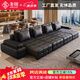 奢檀電動(dòng)沙發(fā)客廳2025新款直排勞倫斯沙發(fā)頭層牛皮伸縮沙發(fā)床一體兩用 標(biāo)準(zhǔn)版【接觸面真皮】 2.36m-雙人位【遙控器+雙電動(dòng)】