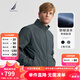 諾帝卡（NAUTICA）【單件直降】男裝春夏新款防輕濺水立領(lǐng)薄外套夾克男 JE4301 石灰綠0BG L