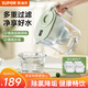 蘇泊爾（SUPOR）綠色4L凈水壺家用大容量廚房自來(lái)水智能濾水壺 一壺四芯(含壺)