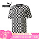 彪馬（PUMA）【京東奧萊】短袖男裝夏季時尚潮流棋盤格風(fēng)運(yùn)動休閑T恤 533033-01 L
