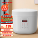 康佳（KONKA）電飯煲 小電飯鍋 3L容量2-3人智能家用12小時預(yù)約煮飯煮粥鍋壓力 KRC-W30C501(B)
