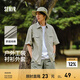 森馬（Semir）短袖T恤男裝純棉襯衣外套戶外工裝做舊水洗夏季上衣時尚百搭 卡其50684 XL