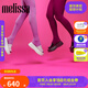 Melissa（梅麗莎）厚底復(fù)古摩登時(shí)尚女果凍拖鞋32818 灰色 37