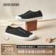 Skechers斯凱奇系列女士一腳蹬休閑鞋蕾絲透氣女鞋 113821 BLK黑色 37 