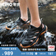 零度Zero涼鞋男2025夏季新款戶外運(yùn)動(dòng)涉水徒步鞋Vibram大底防滑溯溪鞋 黑色 40