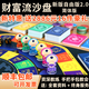 財富流沙盤(pán)時(shí)空流沙盤(pán)自由版2.0富爸爸現金流游戲升級版財商桌游 新版 財富流沙盤(pán)2.0_簡(jiǎn)體版