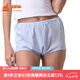 銅牛 女士?jī)?nèi)褲 汗布 大碼加肥型三角褲 吸濕透氣內(nèi)褲 VC005 淺藍(lán)-男女 （尺碼表參考男碼） 1條 L (170/95)