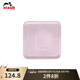 琺寶（staub）新中式茶具茶壺茶杯陶瓷家用辦公泡茶壺喝茶杯功夫茶 1件 家庭裝大茶盤25cm 藕荷色