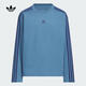 阿迪達斯 （adidas）Originals三葉草2025年男大童JK BB LS TEE長袖T恤 KG6623 均碼 164
