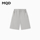 馬騎頓（MQD）【五分褲】男大童夏季新品戶外工裝輕量化登山休閑褲 淺灰色 150