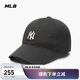MLB帽子男女軟頂棒球帽虞書欣明星同款運(yùn)動(dòng)鴨舌帽3ACP7701N-50CGS-F