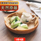 愫物水果盤藤編收納筐圓形竹編水果籃零食干果糖果盤廚房菜籃饃饅頭筐 淺盤 大號(hào)(25*5cm)