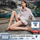 思加圖2025春季春日舞曲瑪麗珍鞋奶油單鞋女EA603AQ5 復古棕 37