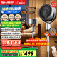 夏普空氣循環(huán)扇電風(fēng)扇家用直流變頻新款電扇大風(fēng)力渦輪暴風(fēng)落地扇對(duì)流凈化除菌循環(huán)風(fēng)扇遙控3D搖頭 CD420A-C【升級(jí)款】語音+離子群+濾網(wǎng)凈化