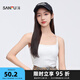 三福內(nèi)搭背心2025自帶胸墊褶皺設(shè)計(jì)小吊帶免穿內(nèi)衣上衣女裝495894 米白色 S