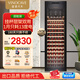 維諾卡夫(Vinocave)紅酒柜恒溫酒柜嵌入式保濕壓縮機家用客廳保鮮葡萄酒冷藏儲藏展示柜飲料霜冰冷吧超薄款 紅酒柜CWC-280A- 108瓶 紅酒柜