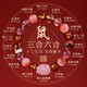 普陀山2025蛇年本命年手鏈三六合手串十二生肖貔貅粉水晶旺好運(yùn) 【子鼠|三合六合吉配|招金貔貅】 10mm