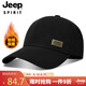 吉普（JEEP）帽子男棒球帽秋冬加絨加厚鴨舌帽男女士防寒保暖冬帽帽子A0630