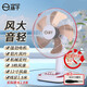 揚子臺扇家用靜音電風扇臺式搖頭扇辦公室大風力電扇12寸宿舍桌面風扇 揚子紅色臺扇