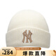美職棒（MLB）官方男女帽子情侶秋冬新款保暖毛線帽針織絨線帽七夕節(jié)禮物 紐約洋基隊/深奶油色 F