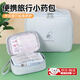 文枝旅行藥品收納包急救家用宿舍收納藥物袋學(xué)生便攜小型藥品收納包 【灰色小號】17*16*11cm