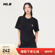 MLB短袖男女情侶百搭休閑經(jīng)典純色T恤25春季新款3ATSB0153-50BKS-M