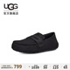 UGG春季男士時尚舒適純色平底淺口簡約休閑豆豆鞋樂福鞋 1166762 BLK | 黑色 40