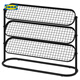 宜家（IKEA）ALGANAS艾佳奈斯鞋架簡(jiǎn)易門(mén)口家用多層室內鞋架子 鞋架黑色