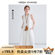 VEGA CHANG2025新款夏季無袖連衣裙女裝簡(jiǎn)約氣質(zhì)高級(jí)感背心長(zhǎng)裙白色 陶瓷白 M