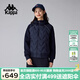 卡帕（Kappa）背靠背運(yùn)動(dòng)輕薄羽絨服外套女2024新款冬季連帽防寒服潮 K0E82YY29