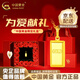 中國(guó)黃金（CHINA GOLD）黃金吊墜女足金小金條項(xiàng)鏈小金磚首飾七夕情人節(jié)生日禮物送女友 小金條吊墜 約1.1g【贈(zèng)銀鏈+甄選禮盒】
