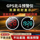 2025新款自動HUD智能雙表盤汽車預(yù)警電子狗測速儀 雙表盤預(yù)警儀