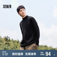 森馬長袖T恤男發(fā)熱半高領(lǐng)保暖內(nèi)搭冬季純色打底上衣109724101102