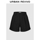 UR2025夏季新款女裝時(shí)尚休閑百搭高腰短褲UYY650034