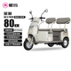 愛瑪電動三輪車星瀚60V20Ah大動力長續(xù)航80km家用可帶棚小型雙座舒適 液態(tài)金屬銀（灰）